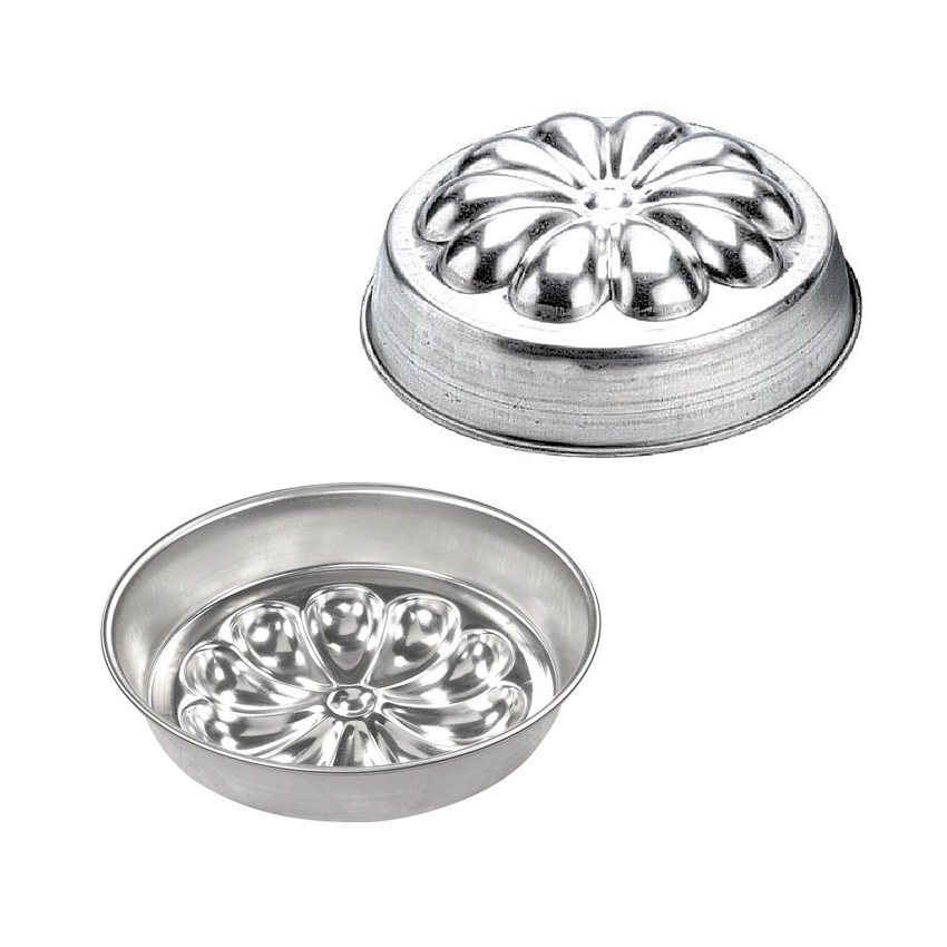 Moule à Manqué Rond En Fer Blanc Gobel - Diamètre 14 Cm, Hauteur 3,5 Cm - Pour Pâtisserie, Fait En France - Résiste Jusqu'à 250°C