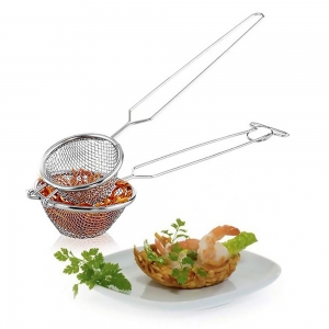 6 Pièce Ecumoire Cuisine, Fondue Chinoise, Ecumoire Inox, Epuisette Fondue  Chinoise, Araignée Cuisine, Passoire Chinois, Passoire Inox Pour La Cuisine  : : Cuisine et Maison