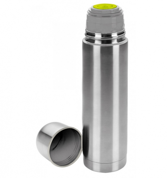 Bouteille 1 litre réutilisable isotherme en inox