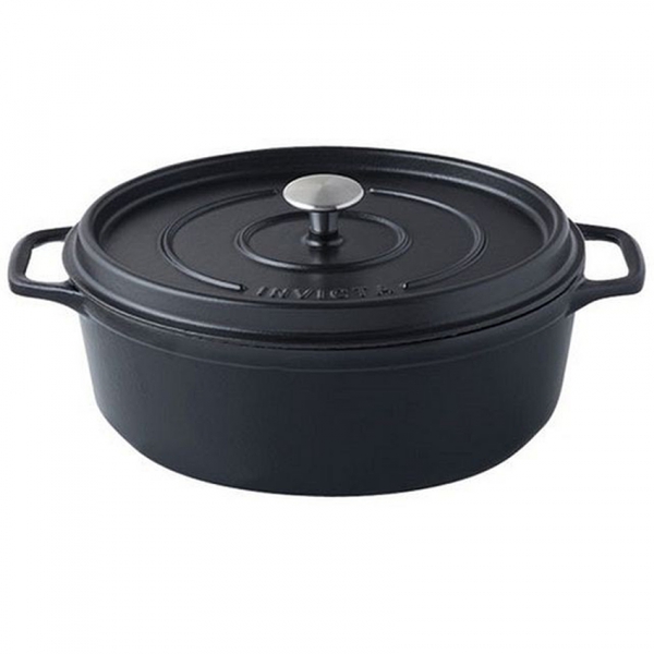 Cocotte fonte Invicta réserve d'eau ovale