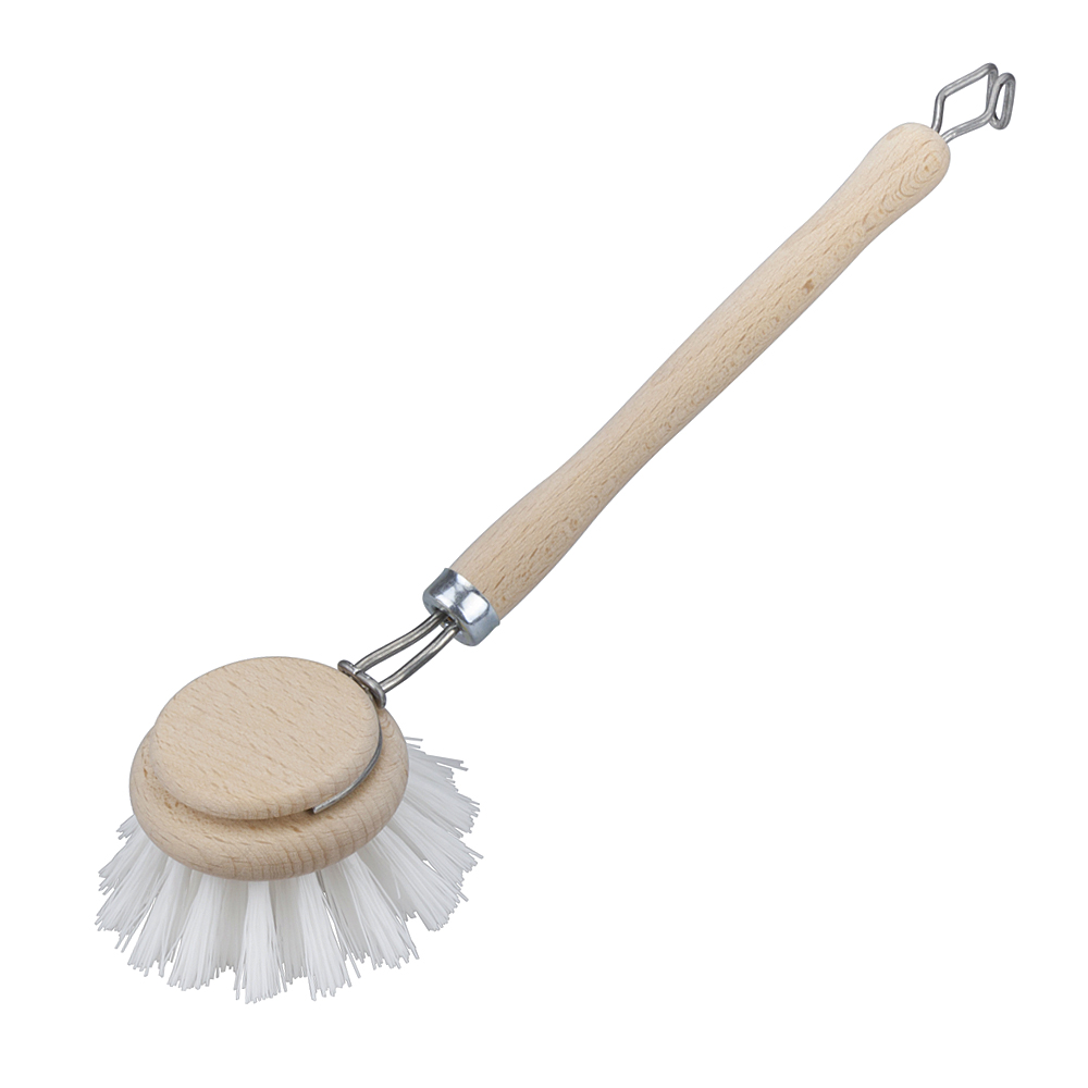 Brosse à bouteille avec manche en bois