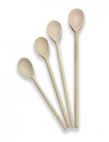 Cuillère à Glace Inox Bois 20cm - Ma Cuillère