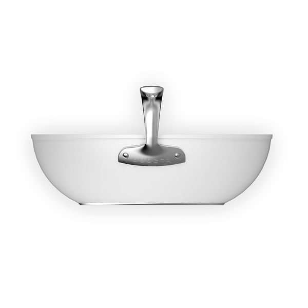 Wok céramique Evergreen white Aubecq