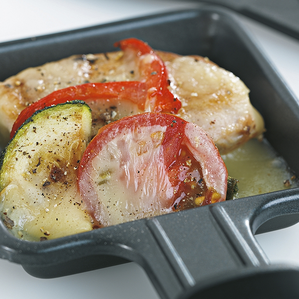 Appareil à Raclette pour 8 Personnes, Grill Raclette Multifonction avec