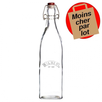 Stock Bureau - SODASTREAM Lot de 2 Bouteilles 1 Litre en Verre