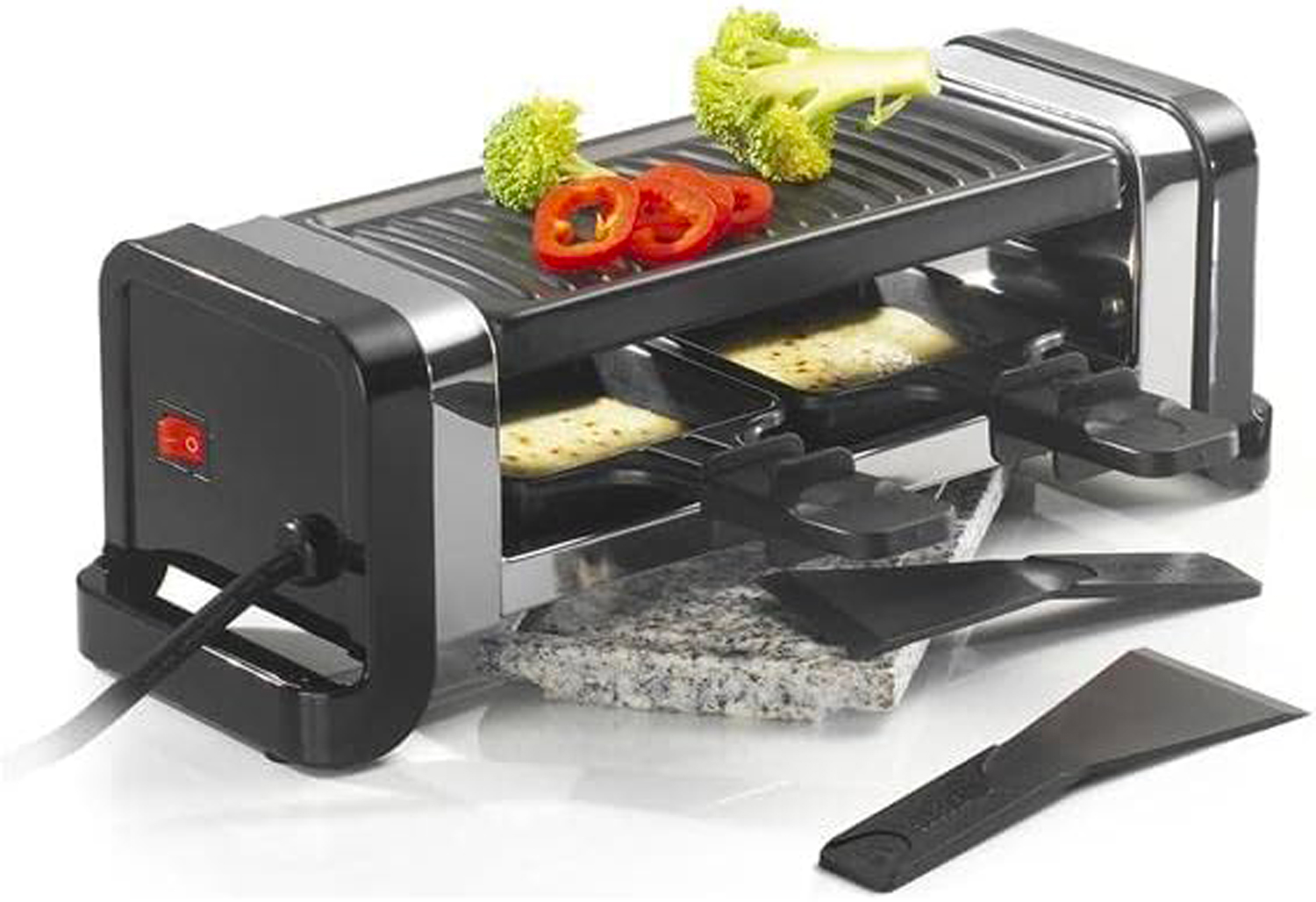 RACLETTE CUBE GRIL 4 PERSONNES NOIR, Appareils à raclette et fondues