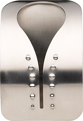 Accroche torchon inox