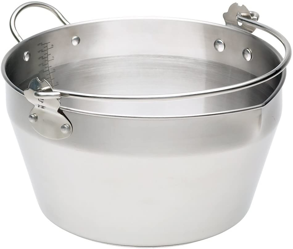 Bassine avec anse 25 L gris