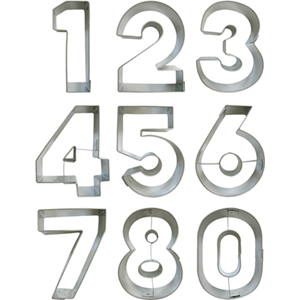 140x140 - Découpoir formes de chiffres Kitchen Craft