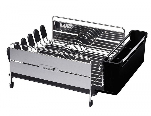 JUANAN Egouttoir Vaisselle Pliable INOX sur Évier Égoutoire à Vaisselle  Cuisine Égouttoirs Dessus Evier Rangement et Organisation Blanc bac  d'égouttement : : Cuisine et Maison