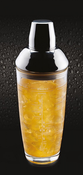 Shaker à cocktail en verre