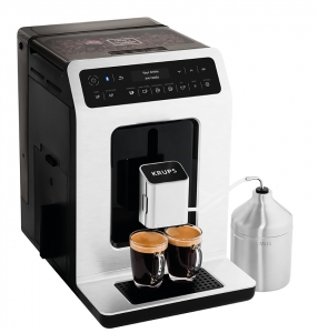 133x140 - Cafetière Evidence Connectée avec Pot à Lait inox KRUPS