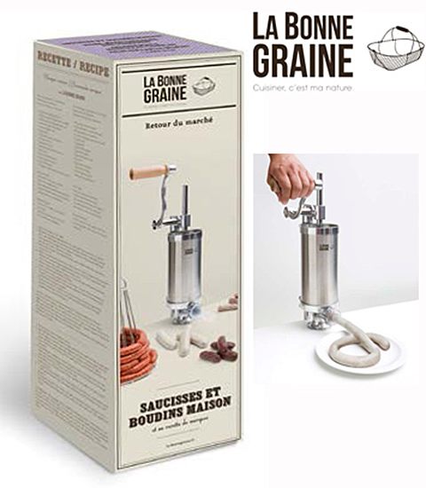 Poussoir à Saucisses Vertical La Bonne Graine