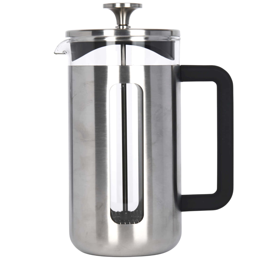 KICHLY Cafetière à Piston Cafetière Portable avec Triple Filtres - Verre  Résistant à La Chaleur Avec Boîtier en Acier Inoxydable - Grande Carafe-  350 Ml / 12 Oz - Noir : : Cuisine et Maison