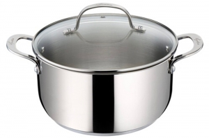 Tempra Mineral. Casserole revêtue effet pierre, 16 cm, 1,6 L - Lagostina