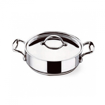 Sauteuse avec couvercle inox Accademia Lagostina