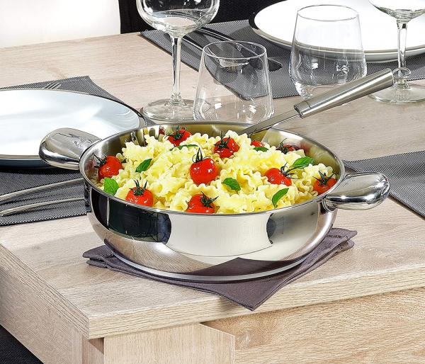 Sauteuse Inox Lagostina Salvaspazio +