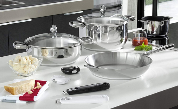 Sauteuse Inox Lagostina Salvaspazio +
