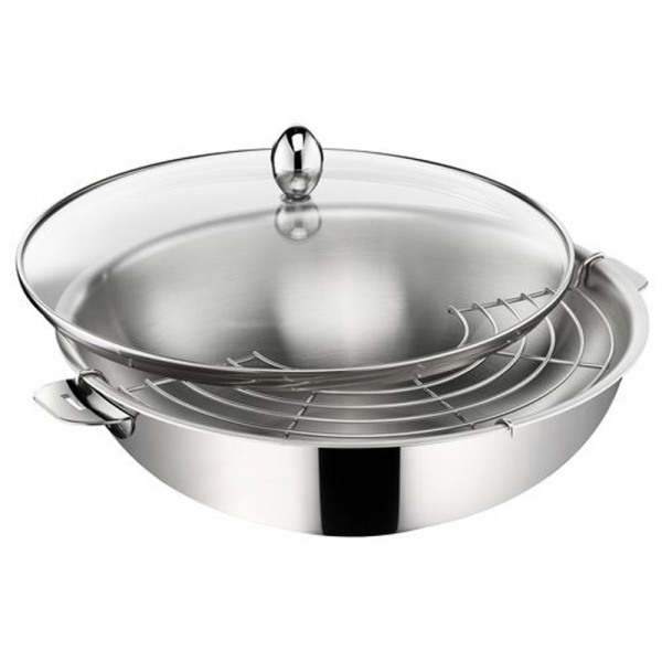 Wok inox Salvaspazio Lagostina