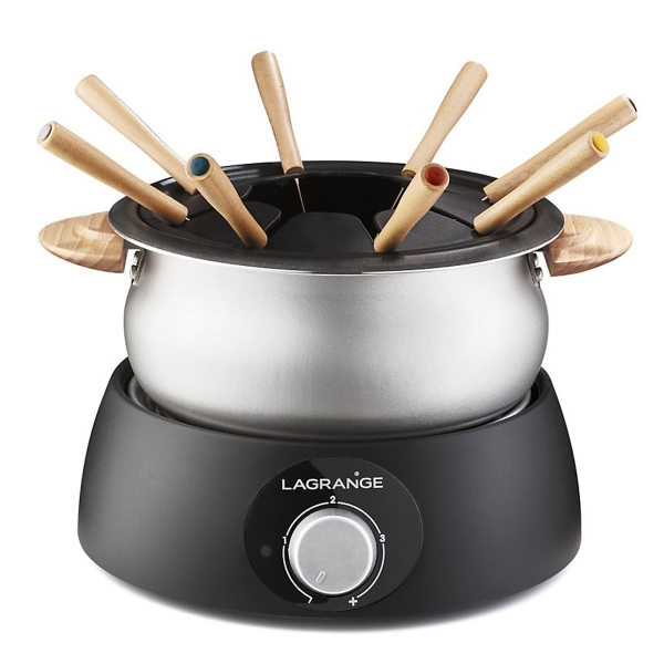 Mini friteuse à fondue électrique pour fondues à l'huile, fromage