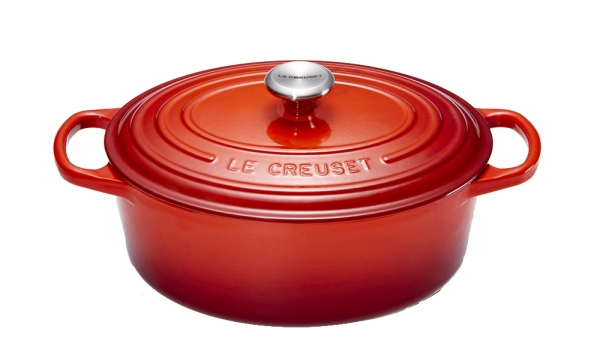 Cocotte Le Creuset ovale cerise
