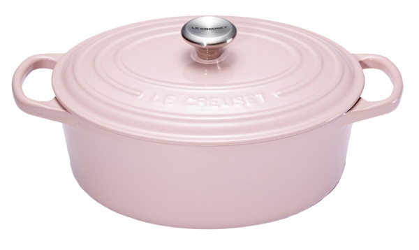 Cocotte Le Creuset ovale chiffon pink
