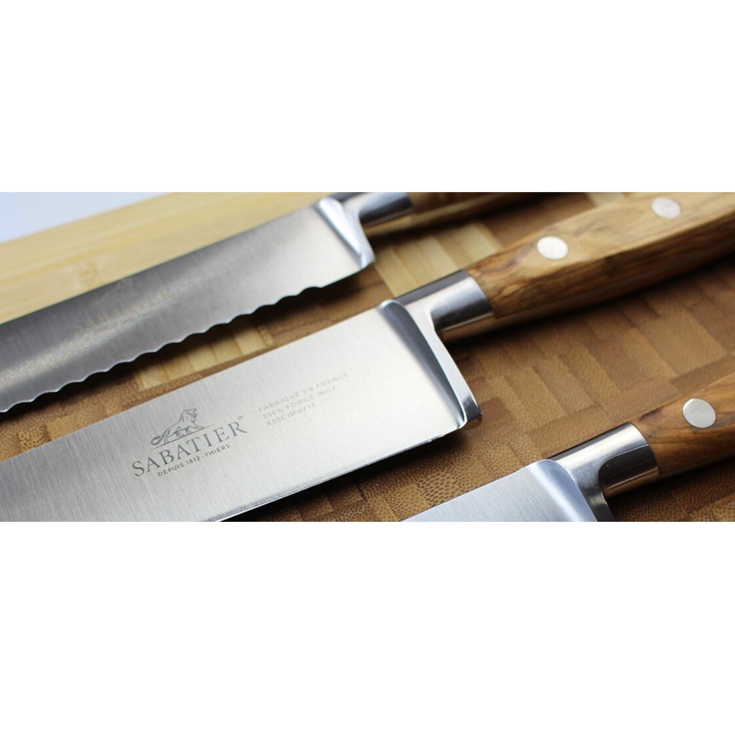 Couteau de chef BARGOIN lame inox 15cm au meilleur prix