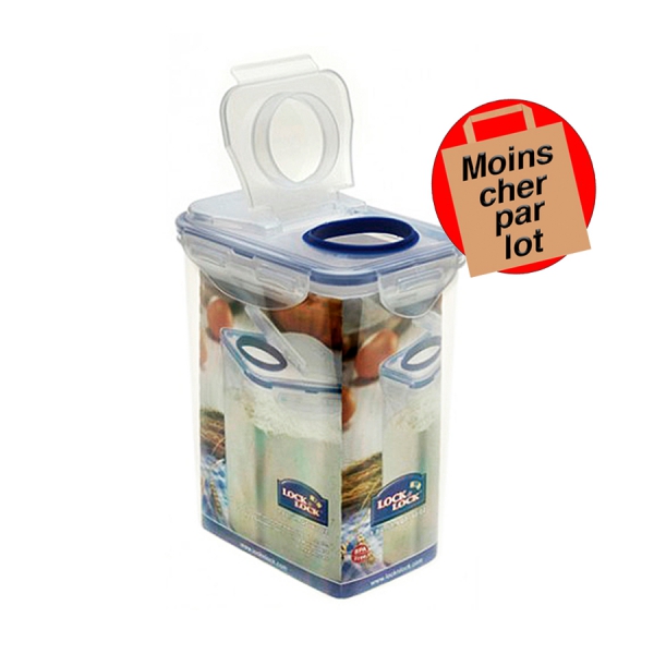 Boîte à Farine avec Bec Verseur Lock & Lock