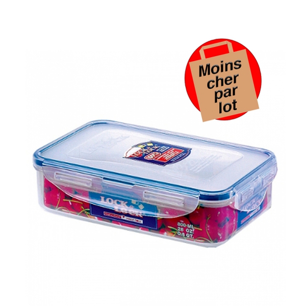 Boîte rectangulaire 800 ml Lock & Lock