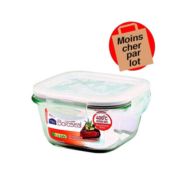 Boîte Hermétique Verre Lock & lock Carrée 300 ml