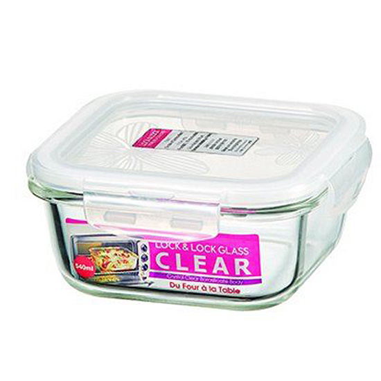 Boîte Hermétique Verre Lock & lock Carrée 540 ml