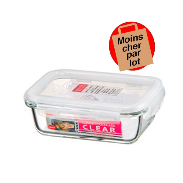 Boîte Hermétique Verre Lock & Lock Rectangulaire 420 ml