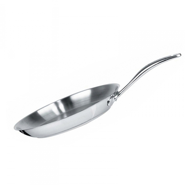 POELE INOX 20 CM POIGNEE FIXE