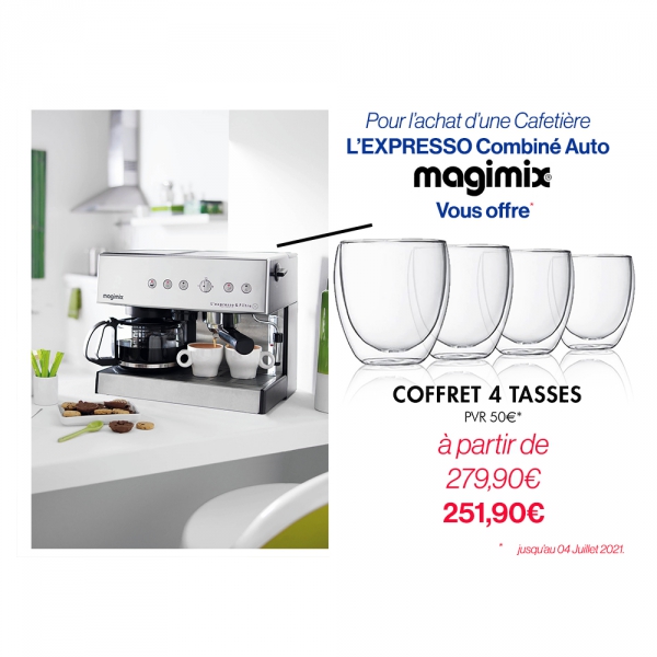 Expresso combiné Automatic Magimix