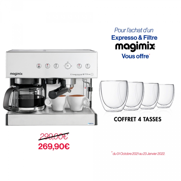 Expresso combiné Automatic Magimix