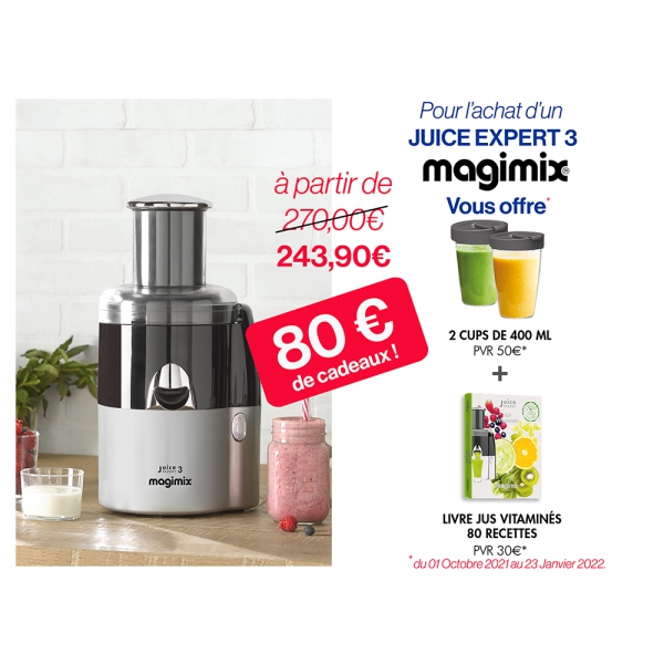 Extracteur de jus Juice Expert 3 Magimix
