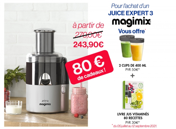Extracteur de jus Juice Expert 3 Magimix