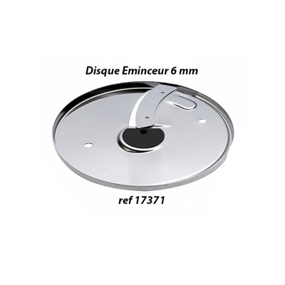 Disque Eminceur 6 mm pour Robots Magimix et Juice expert