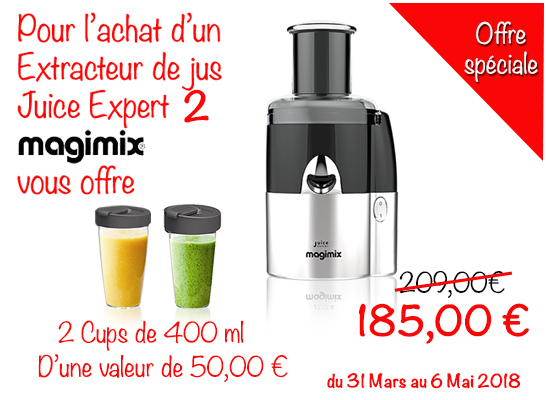 Extracteur de jus Juice Expert 2 Magimix