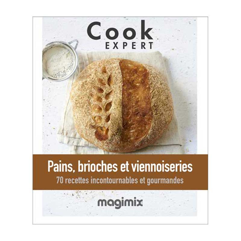 Livre Pains, Brioches et Viennoiseries Magimix Cook Expert