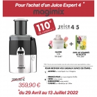 Extracteur de jus Juice Expert 4 Magimix 140