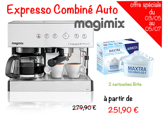 MAGIMIX Expresso combiné Automatic