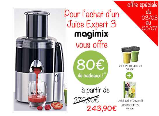 Extracteur de jus Juice Expert 3 Magimix
