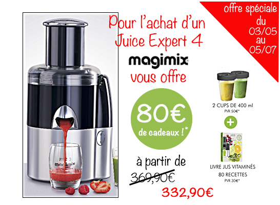 Extracteur de jus Juice Expert 4 Magimix