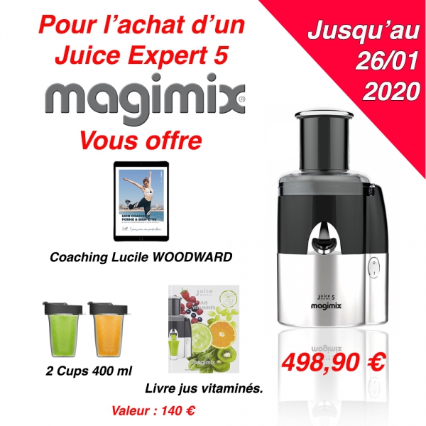 Extracteur de jus Juice Expert 5 Magimix