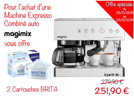 MAGIMIX Expresso combiné Automatic