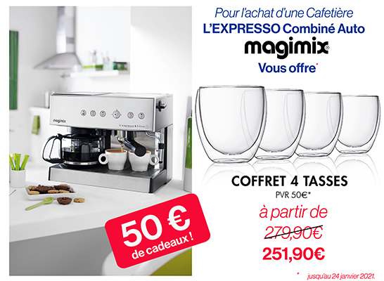 MAGIMIX Expresso combiné Automatic