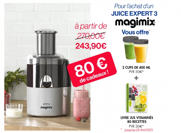 Extracteur de jus Juice Expert 3 Magimix