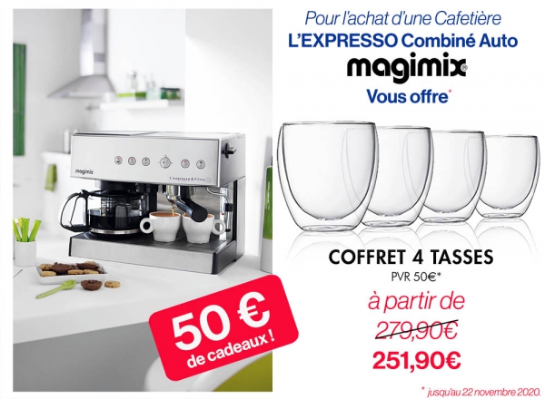 MAGIMIX Expresso combiné Automatic