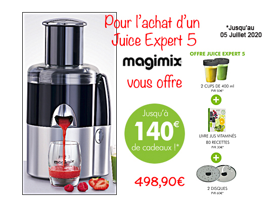 Extracteur de jus Juice Expert 5 Magimix